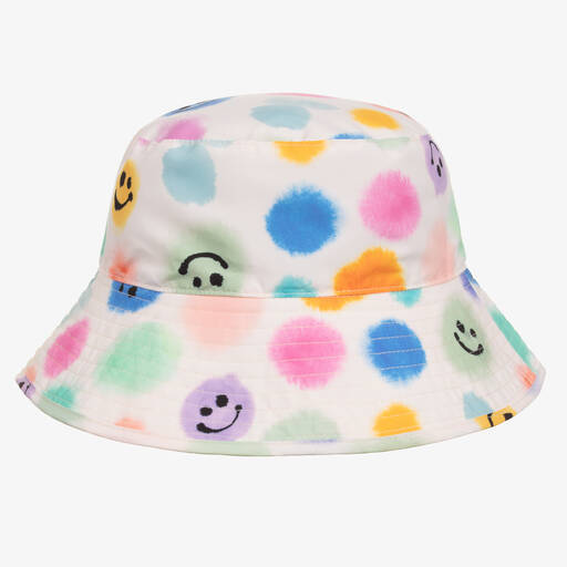 Molo-Кремовая панама в разноцветный горох (UPF50+) | Childrensalon Outlet