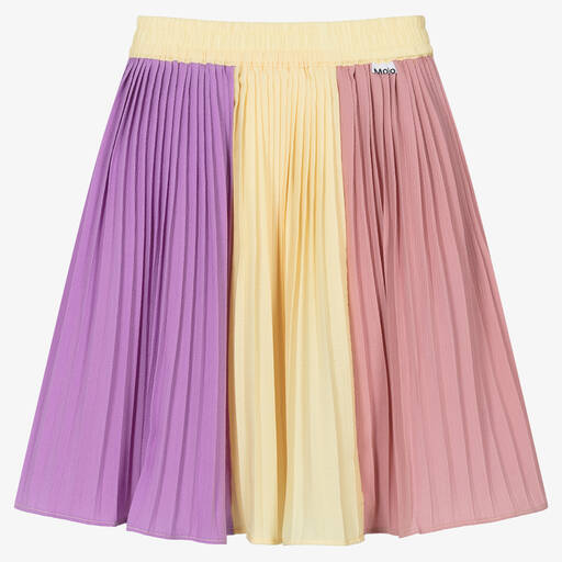 Molo-Розово-фиолетовая плиссированная юбка | Childrensalon Outlet