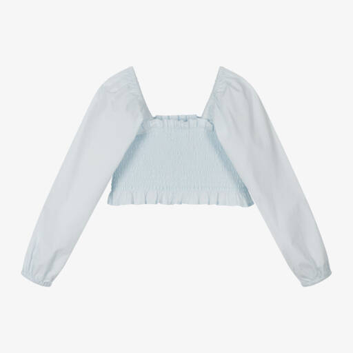 Molo-Топ из хлопка с небесным оттенком для девочек | Childrensalon Outlet