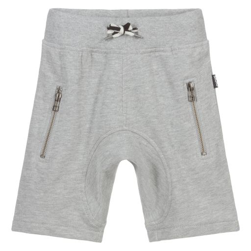 Molo-Graue Shorts aus Baumwolljersey | Childrensalon Outlet