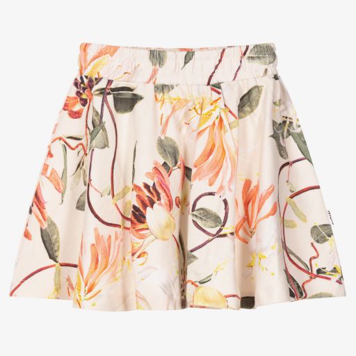 Molo-Ivory Organic Cotton Skirt | Childrensalon Outlet
