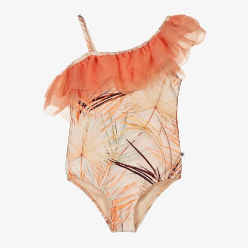 Molo-Orange Swimsuit (UPF 50+) | Childrensalon Outlet