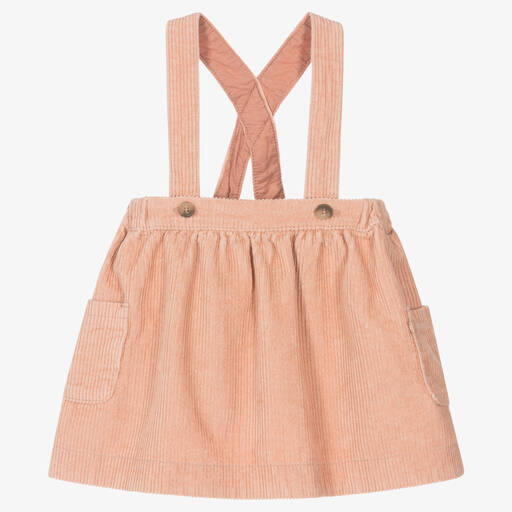 Molo-Pink Cotton Corduroy Skirt | Childrensalon Outlet