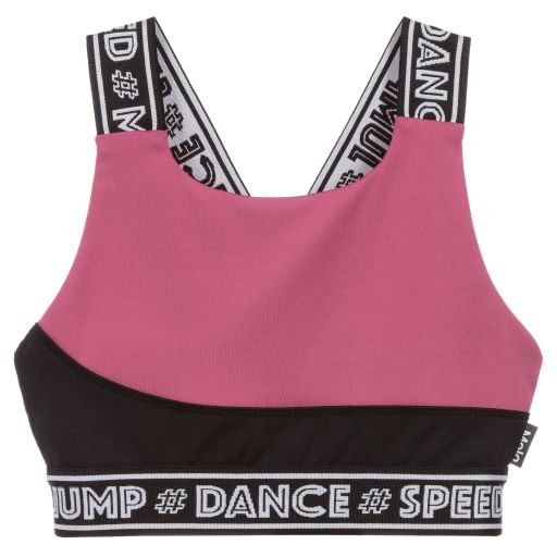 Molo-Pink Cropped Sports Top | Childrensalon Outlet