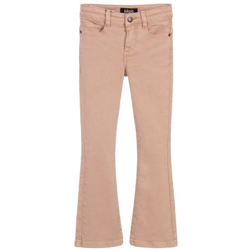 Molo-Pink Flared Slim-Fit Jeans | Childrensalon Outlet
