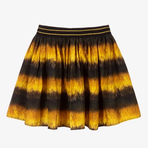 Molo-Teen Black & Yellow Bee Skirt | Childrensalon Outlet