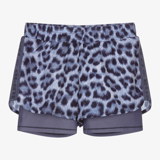 Molo-Teen Blue Animal Sports Shorts | Childrensalon Outlet