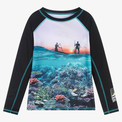 Molo-Teen Boys Coral Reef Sun Protective Top (UPF50+) | Childrensalon Outlet