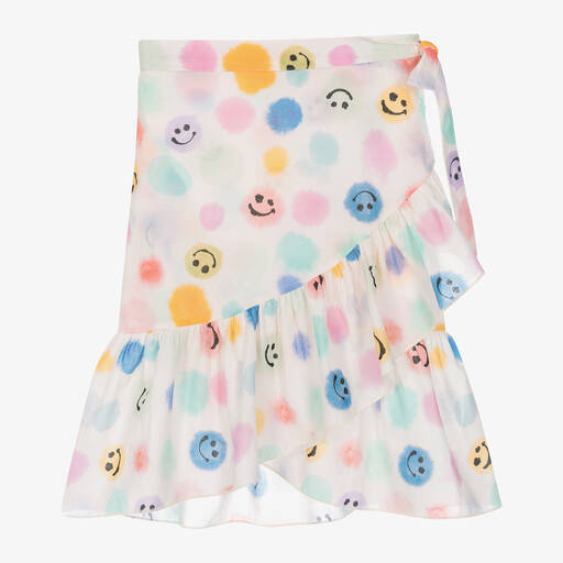 Molo-Teen Girls Ivory Cotton Beach Skirt | Childrensalon Outlet