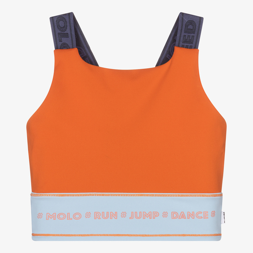 Molo-Teen Girls Orange Sports Top | Childrensalon Outlet