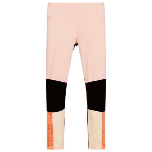 Molo-Teen Pink Logo Leggings | Childrensalon Outlet