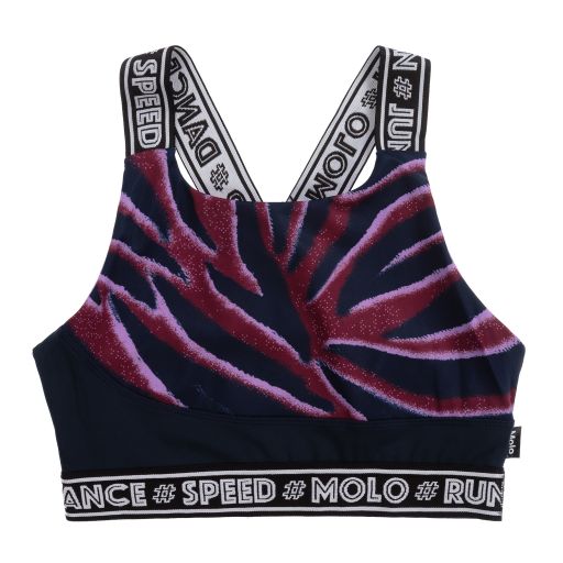 Molo-Teen Purple Cropped Sports Top | Childrensalon Outlet