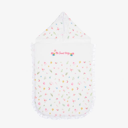 Monnalisa-Geblümter Babyschlafsack (74 cm)   | Childrensalon Outlet