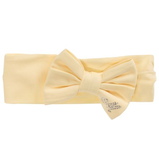 Monnalisa Bebé-Girls Cotton Headband | Childrensalon Outlet