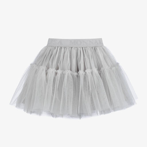 Monnalisa-تنورة توتو تول لون رمادي | Childrensalon Outlet