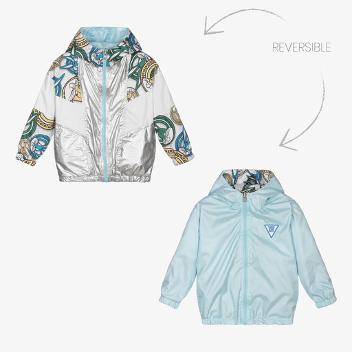 Monnalisa-Reversible Bugs Bunny Jacket | Childrensalon Outlet