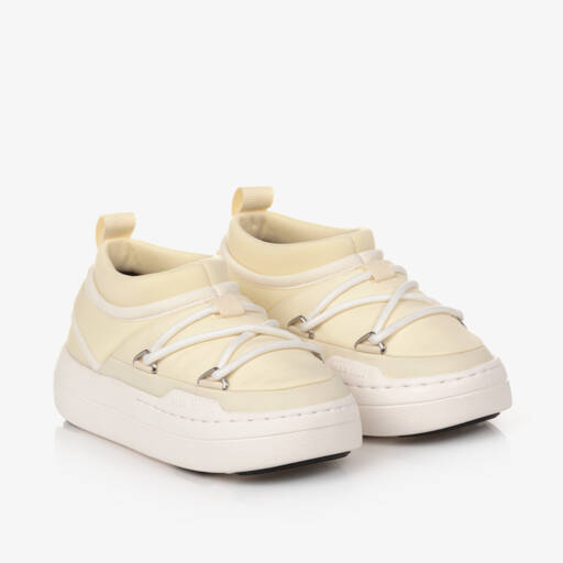 Moon Boot-Boys Ivory Adventure Sneakers | Childrensalon Outlet