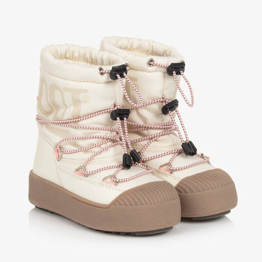 Moon Boot-Ivory Snow Boots | Childrensalon Outlet