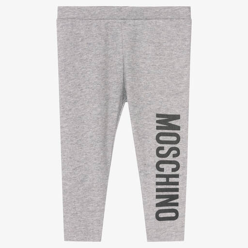 Moschino Малыши-Серые легинсы для девочек | Childrensalon Outlet