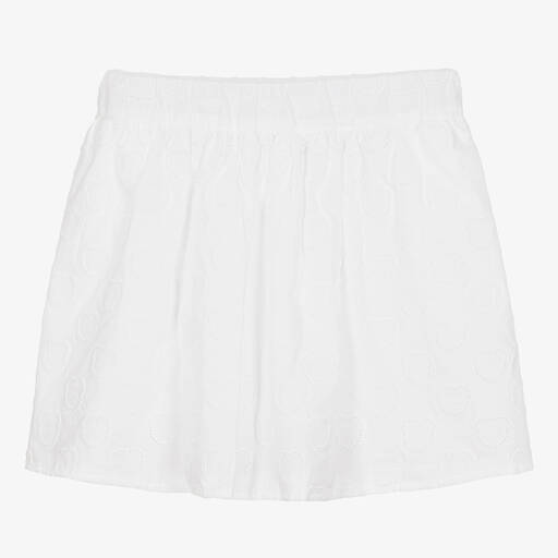 Moschino Kid-Teen-Girls White Teddy Bear Skirt | Childrensalon Outlet