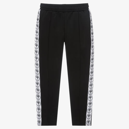 Moschino Kid-Teen-Teen Black Logo Joggers | Childrensalon Outlet