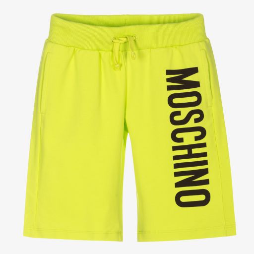 Moschino Kid-Teen-Grüne Teen Shorts für Jungen | Childrensalon Outlet