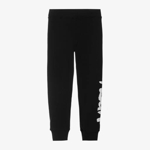 MSGM-Girls Stretchy Black Jersey Leggings | Childrensalon Outlet