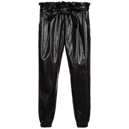MSGM-Teen Faux Leather Trousers | Childrensalon Outlet