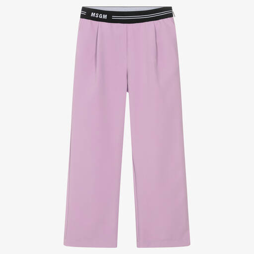 MSGM-Фиолетовые брюки для подростков | Childrensalon Outlet