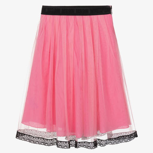 MSGM-Teen Girls Pink Tulle Skirt | Childrensalon Outlet