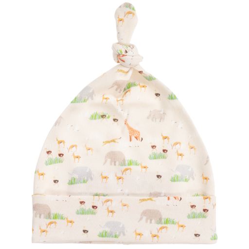 My Little Pie-Beige Supima Cotton Safari Hat | Childrensalon Outlet