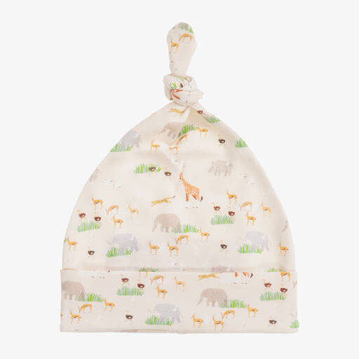 My Little Pie-Beige Supima Cotton Safari Hat | Childrensalon Outlet