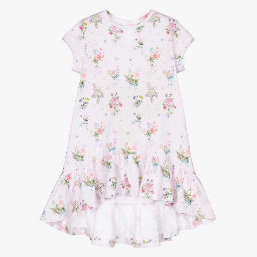 My Little Pie-Bouquet Supima Cotton Dress | Childrensalon Outlet