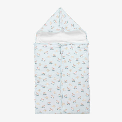 My Little Pie-Boys Pale Blue Rocking Nest | Childrensalon Outlet