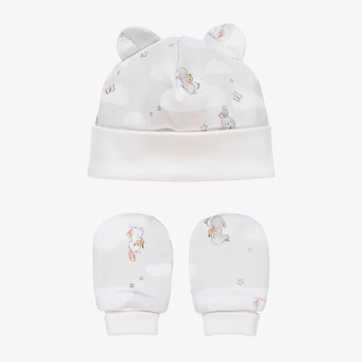 My Little Pie-Ensemble bonnet et moufles Lapin | Childrensalon Outlet