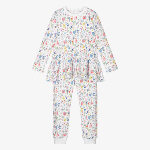 My Little Pie-Girls Floral Frill Pyjama Set | Childrensalon Outlet
