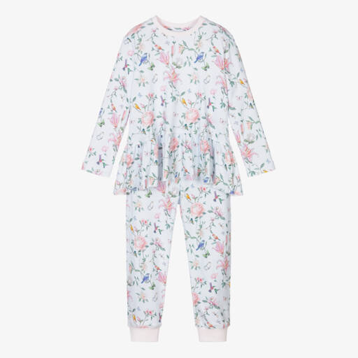 My Little Pie-Girls Floral Supima Cotton Pyjamas | Childrensalon Outlet