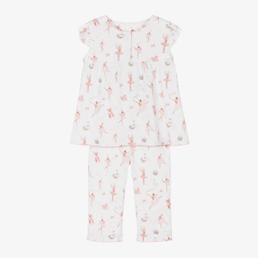 My Little Pie-Girls Ivory Supima Cotton Nightwear | Childrensalon Outlet