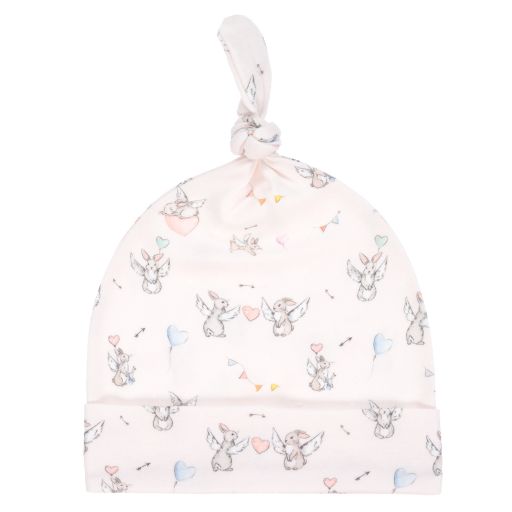 My Little Pie-Bonnet rose en coton Supima Lapin | Childrensalon Outlet