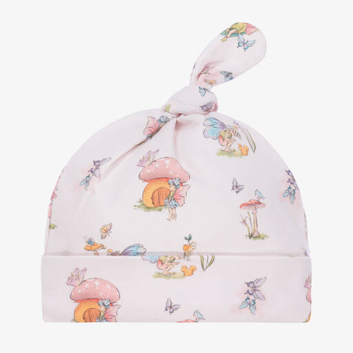 My Little Pie-Pink Little Fairies Supima Cotton Baby Hat | Childrensalon Outlet