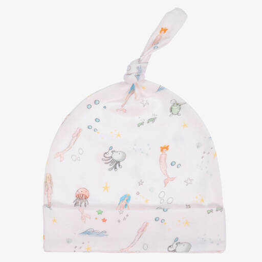 My Little Pie-Pink Mermaids Supima Hat | Childrensalon Outlet