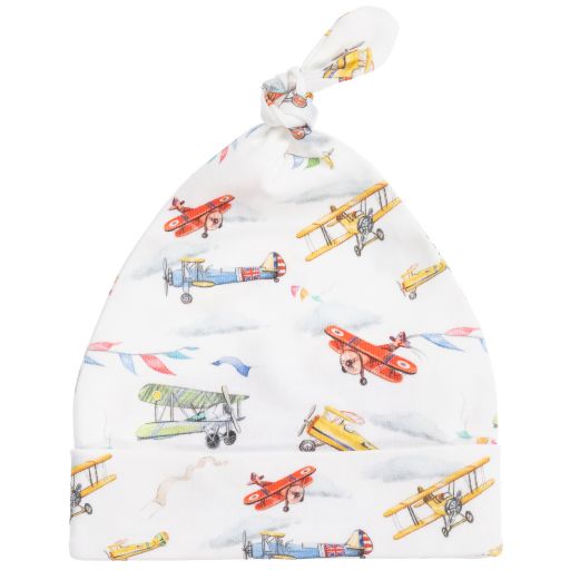 My Little Pie-Supima Cotton Aeroplane Hat | Childrensalon Outlet