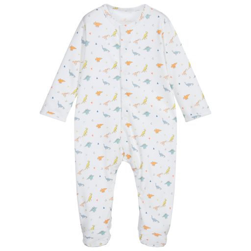 My Little Pie-Supima Cotton Dino Babygrow | Childrensalon Outlet