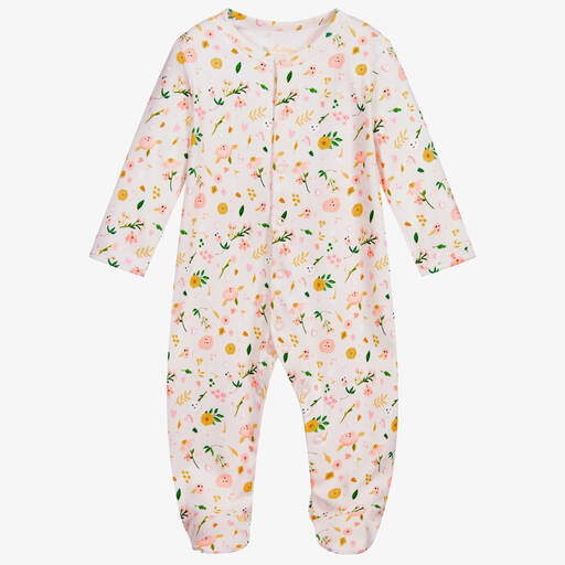 My Little Pie-Supima Cotton Flowers Babygrow | Childrensalon Outlet