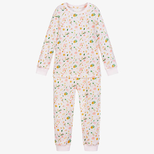 My Little Pie-Pyjama en coton Supima Fleurs | Childrensalon Outlet