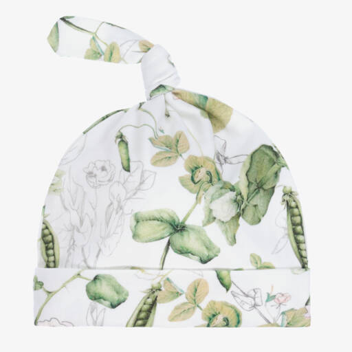 My Little Pie-Supima Cotton Peas Baby Hat | Childrensalon Outlet