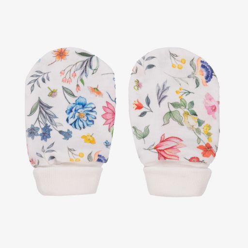 My Little Pie-White Meadow Scratch Mittens | Childrensalon Outlet