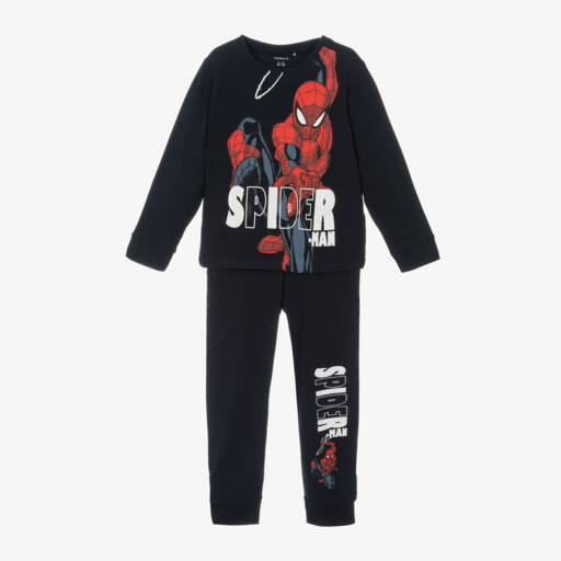 NAME IT-بيجاما قطنية زرقاء للأولاد بطبعة سبايدرمان | Childrensalon Outlet