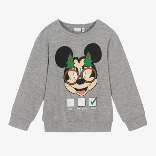 NAME IT-Boys Grey Disney Graphic Tee | Childrensalon Outlet