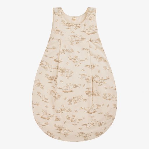 Naturapura-Ivory Cotton Sleep Bag (67cm) | Childrensalon Outlet